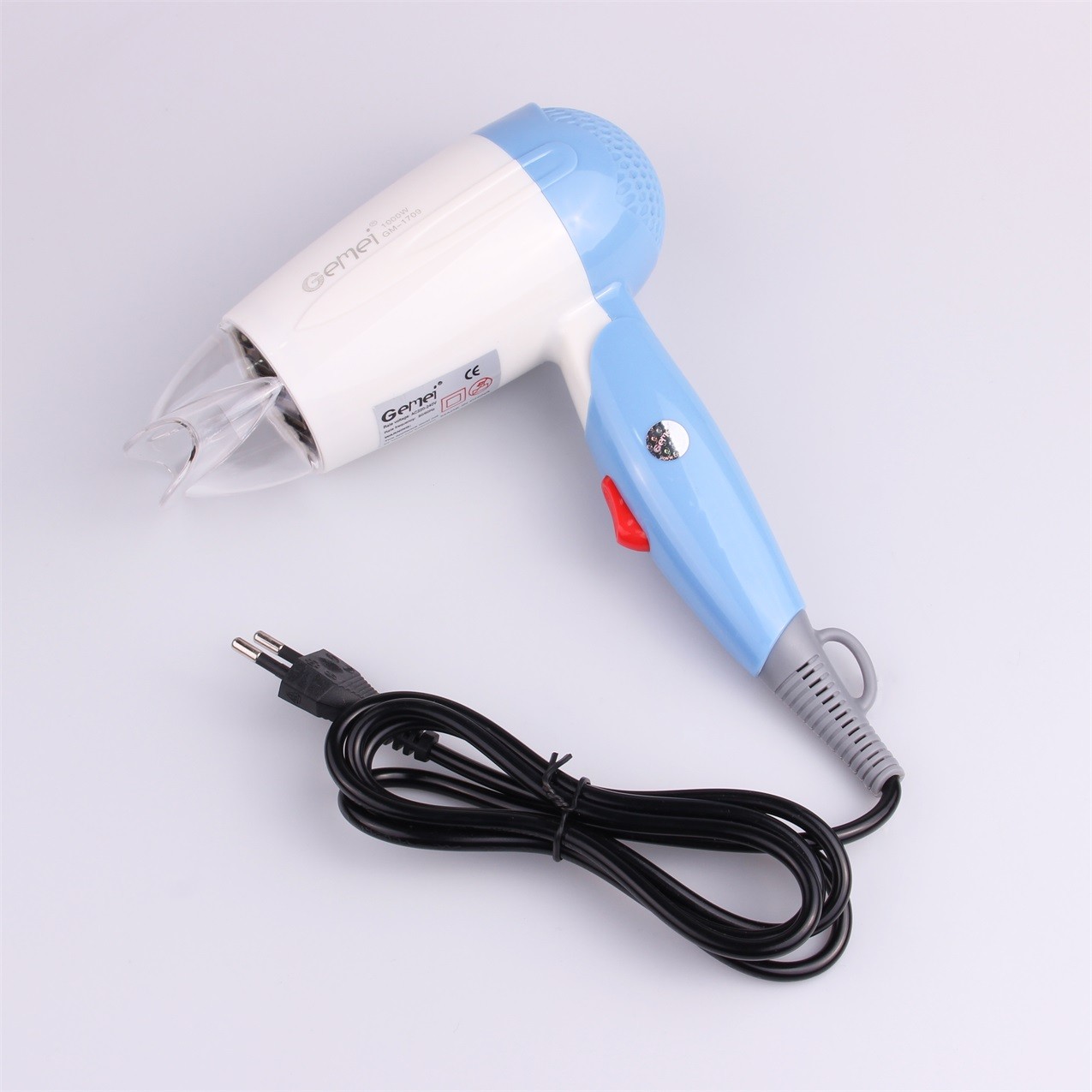 GEMEI GM-1709 hair dryer, a high-power dual-speed cold and hot air dryer for cross-border e-commerce hair care pic 1