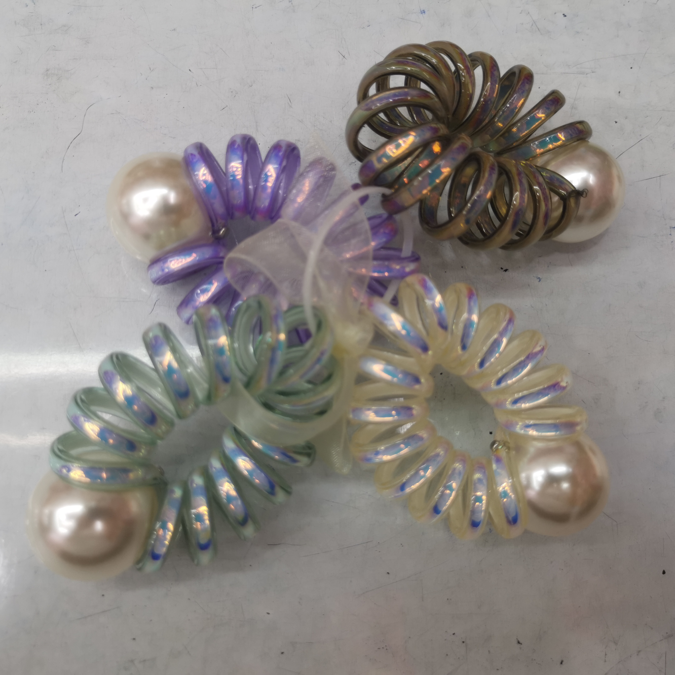 AB twist stitching beads thumbnail