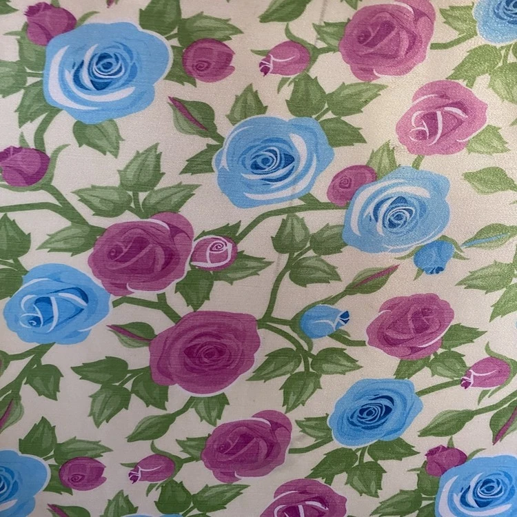 The Sedin printing series features bright rose prints on 100% polyester fabric with PVC foam at the bottom detail image 1
