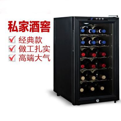 电子恒温酒柜展示酒柜冰吧葡萄酒柜厂家直销