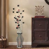 Modern black warm wedding bedroom floor lamp wedding gifts decorated living room bed floor lamp