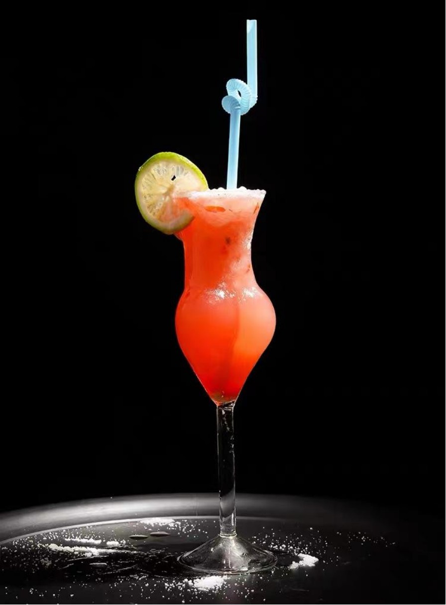 Highball glass, beauty glass, glass wine glass, creative beauty champagne glass, cocktail glass detail image 1