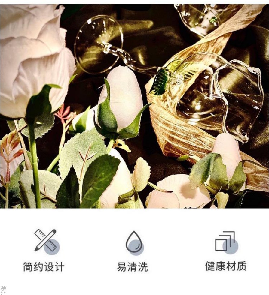 高档创意玫瑰花 水晶玻璃 红酒高脚香槟杯 套装 家用 个性粉色浪漫ins详情图4