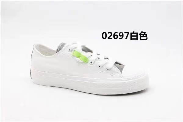 The 2021 new model of Renben 2697 men's casual shoes is a color-block canvas shoe Specification image