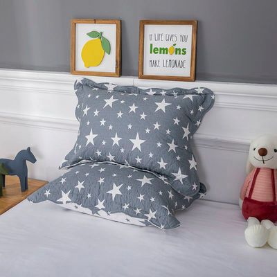 New all-cotton twill quilted pillowcase, pure cotton printed 40*60 pillowcase, single student dormitory -03
