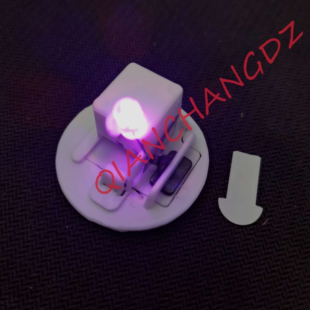 蜡烛底座小夜灯底座星光灯座七彩暖白底座详情图2