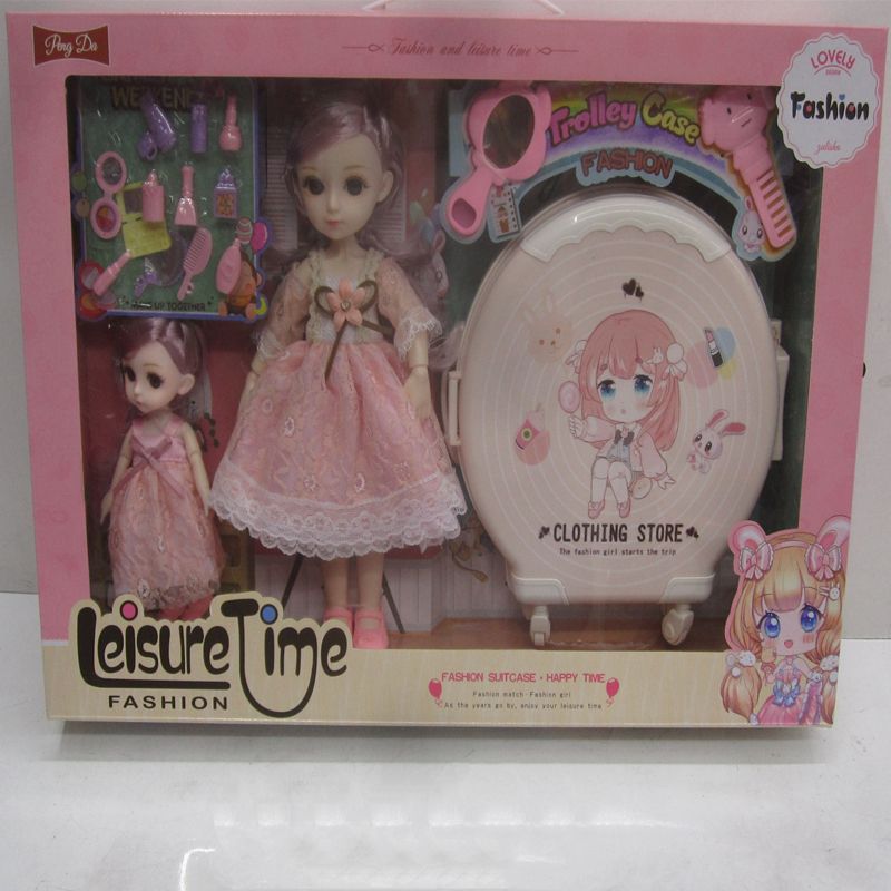 Window Box Leisure Time Doll Series - Fashionable Pull Rod 2
