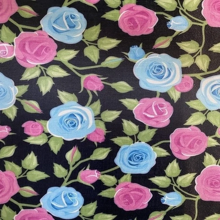The Sedin printing series features bright rose prints on 100% polyester fabric with PVC foam at the bottom detail image 6