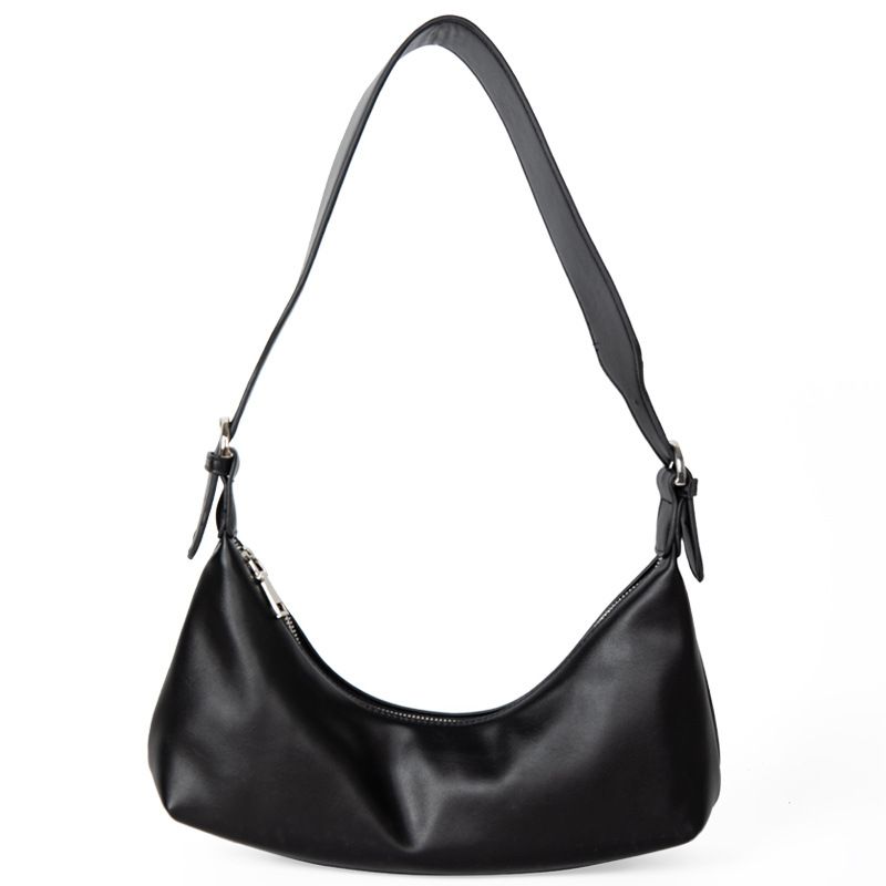 定制包包女韩版新款时尚腋下包百搭单肩包休闲复古宽带气质法棍包