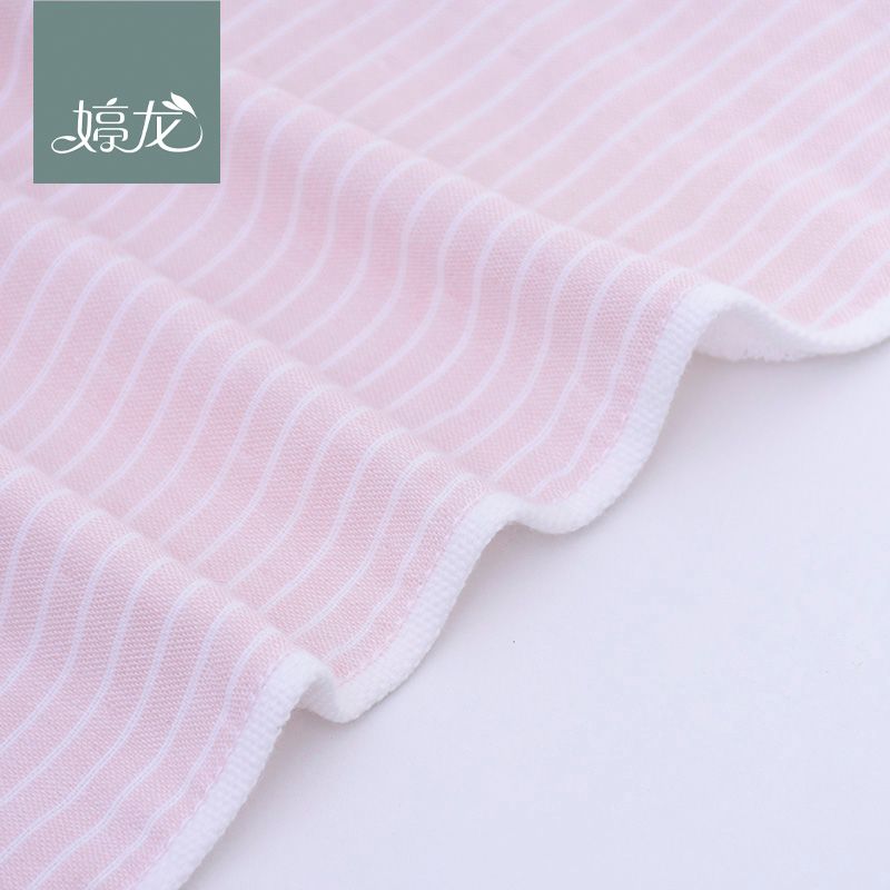 【 3-piece box Set 】 New pure cotton gauze material gift box towel set with small flower decoration gauze face towel Application Scenario