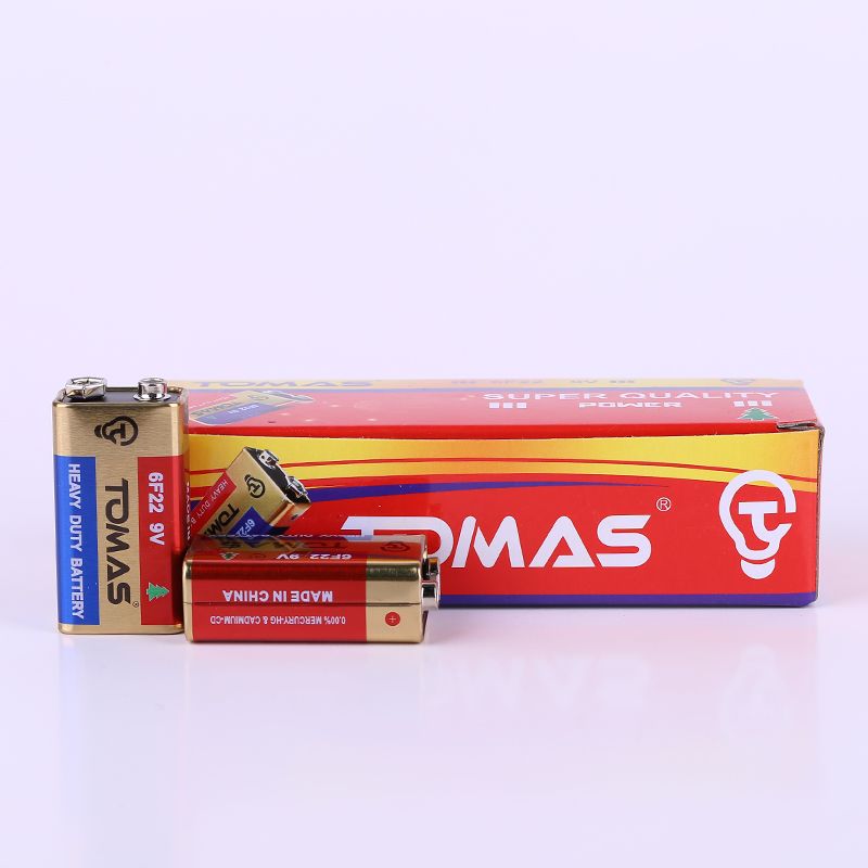 TOMAS battery 9V电池 6F22产品图