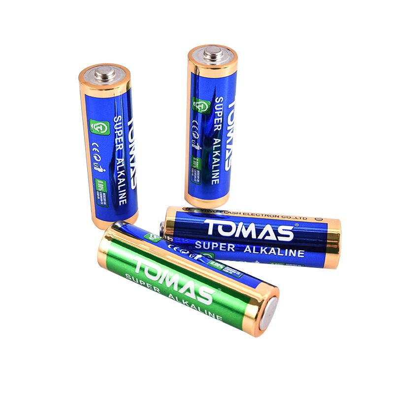TOMAS 5号碱性电池绿色简装  SIZE AA LR6 1.5V细节图