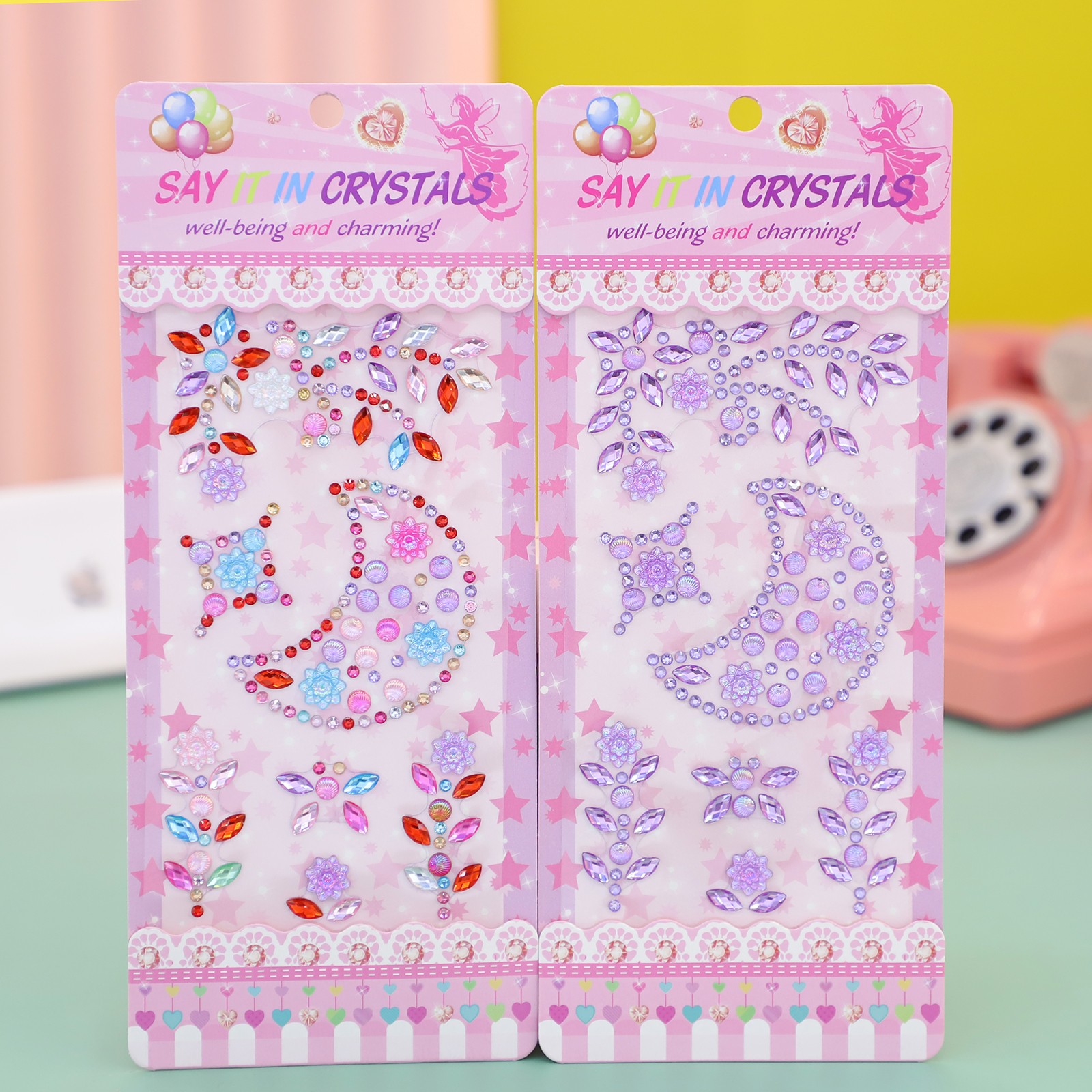 金盛贴纸办公文化GW-002钻石贴 规格：10X24CM详情图2