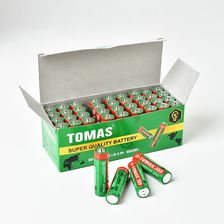 TOMAS 绿色5号电池  SIZE AA R6P 1.5V