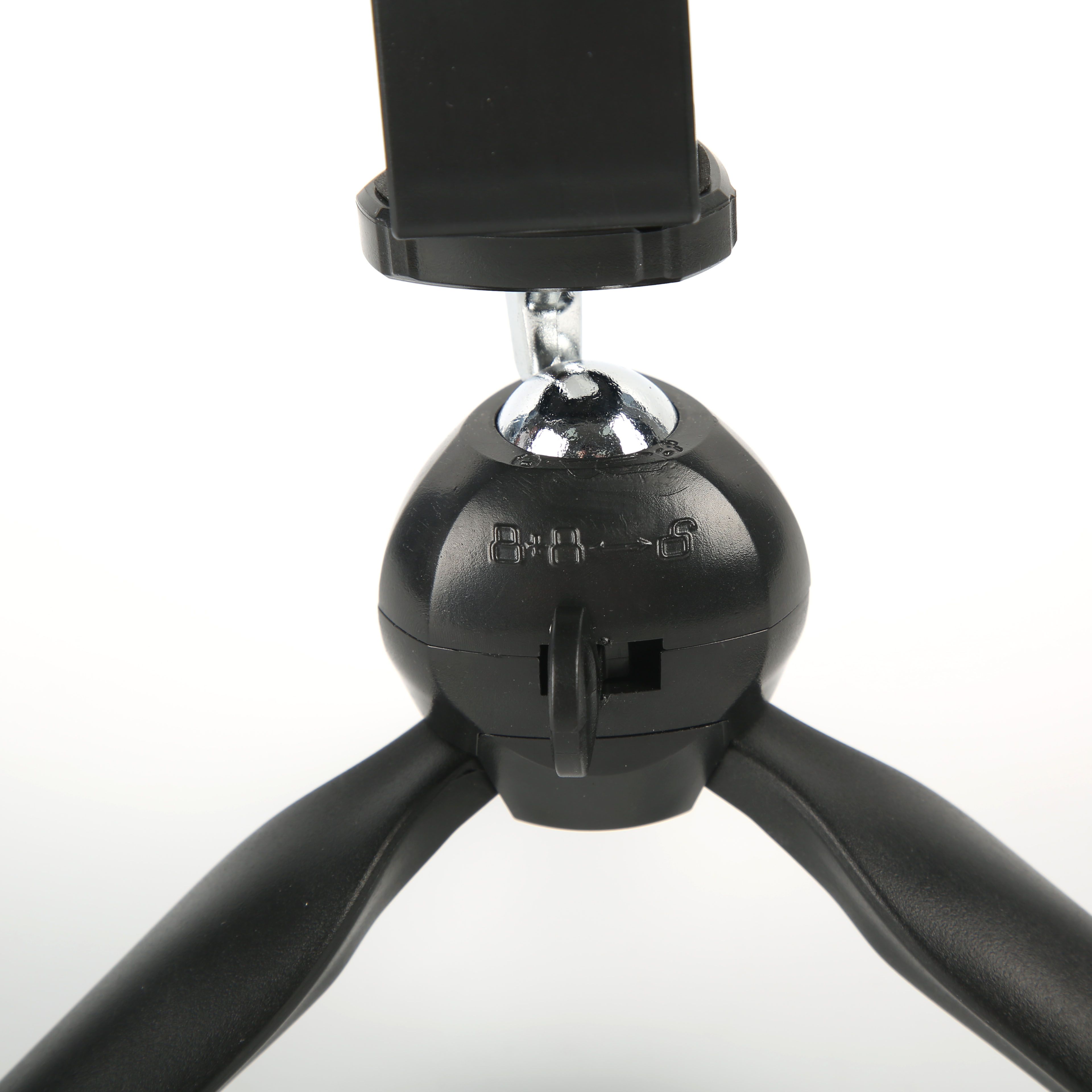 Tripod phone holder, live streaming floor, outdoor portable camera phone stand, desktop telescopic stand details Picture