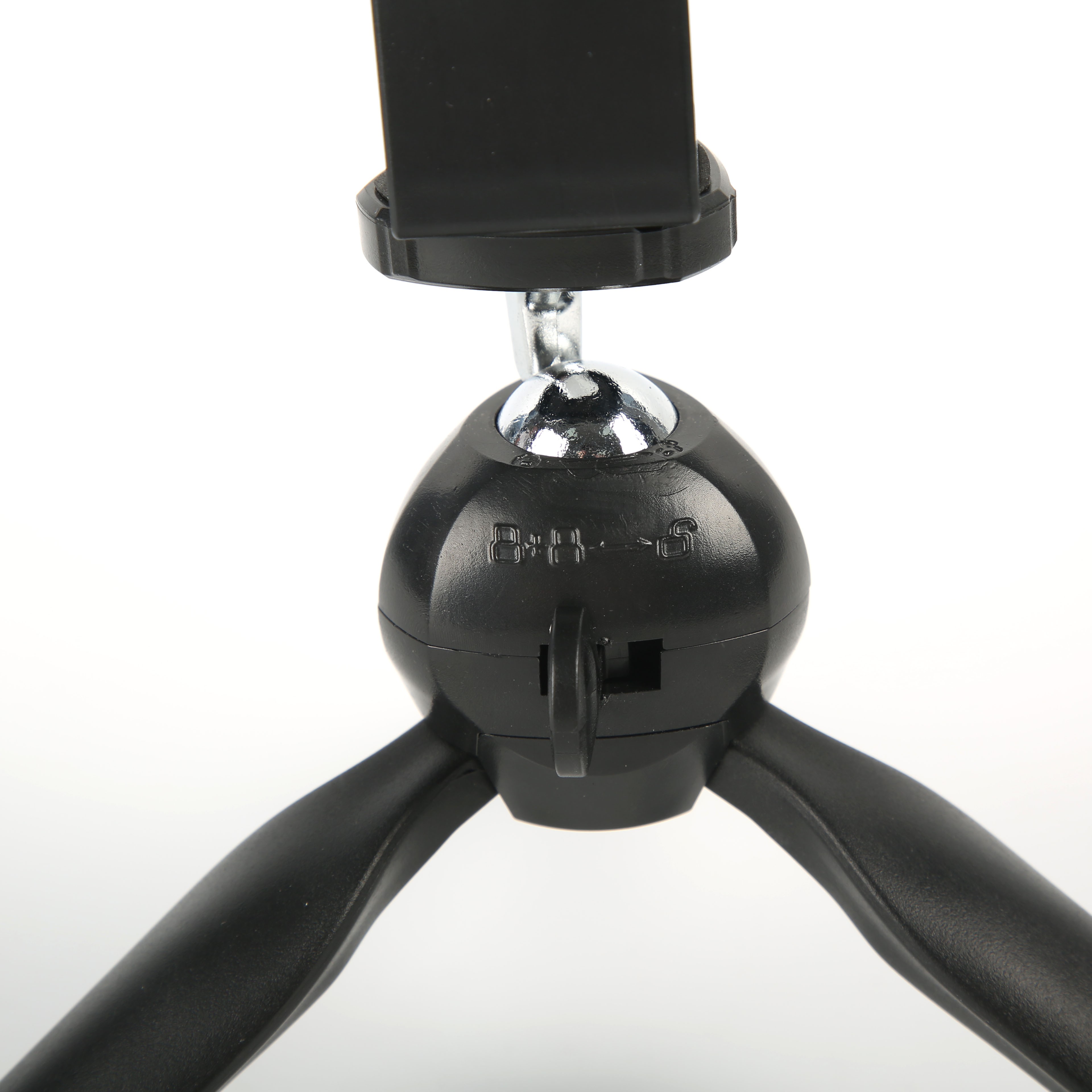 Tripod phone holder, live streaming floor, outdoor portable camera phone stand, desktop telescopic stand detail image 2