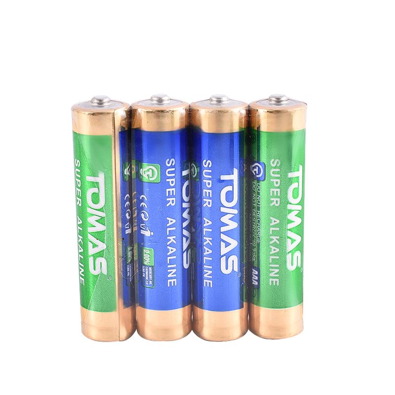 TOMAS 7号碱性电池绿色简装  SIZE AAA LR03 1.5V图