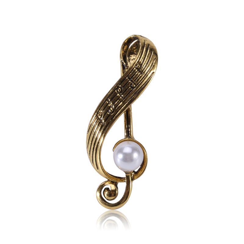 Factory direct vintage Note brooch