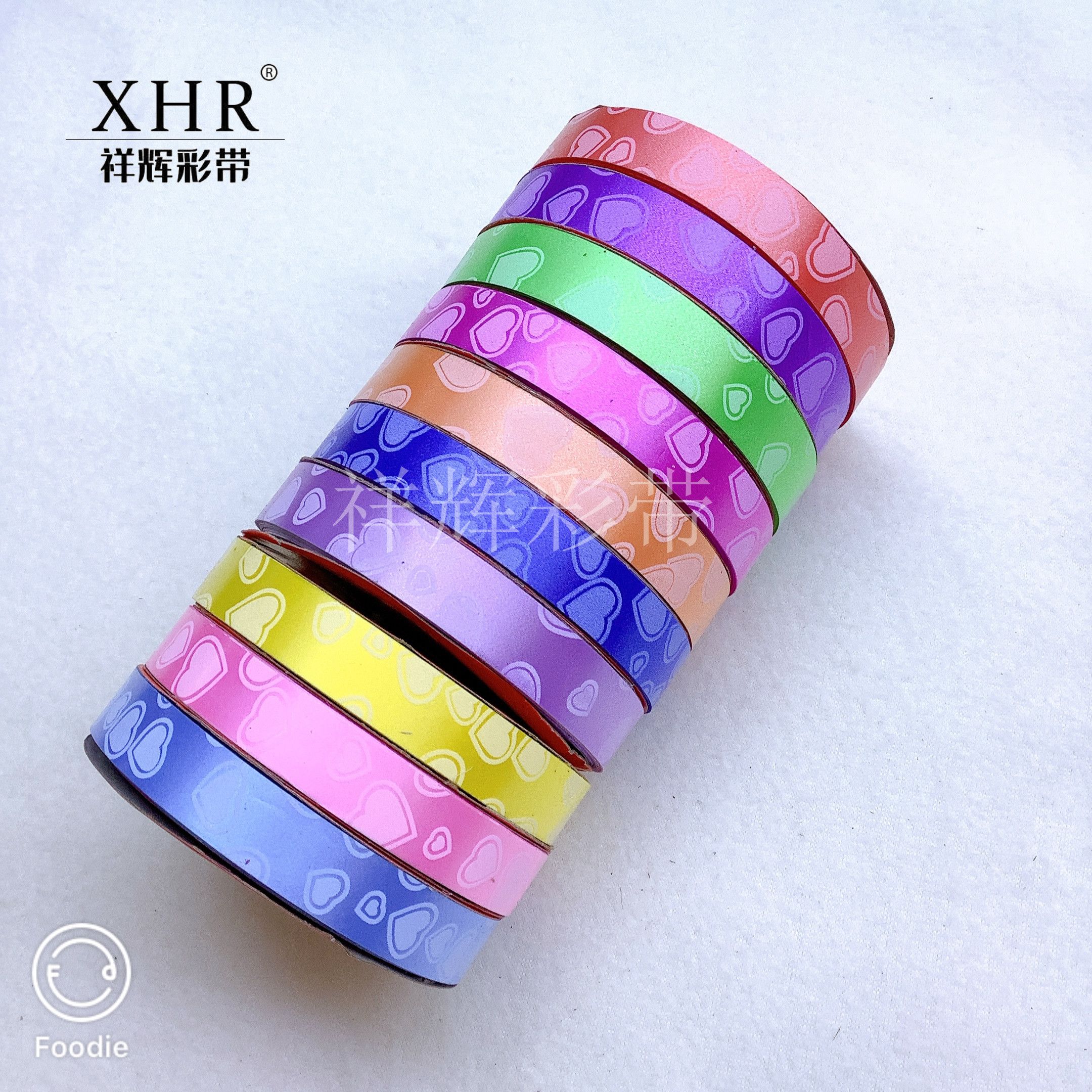 Цветочные ленты с золотым краем на XHR 1.6 см, распродажа от производителя свадебных подарков 1,6 см / 10Y Specification image