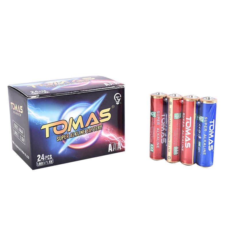 TOMAS 7号碱性电池  SIZE AAA LR03 1.5V图