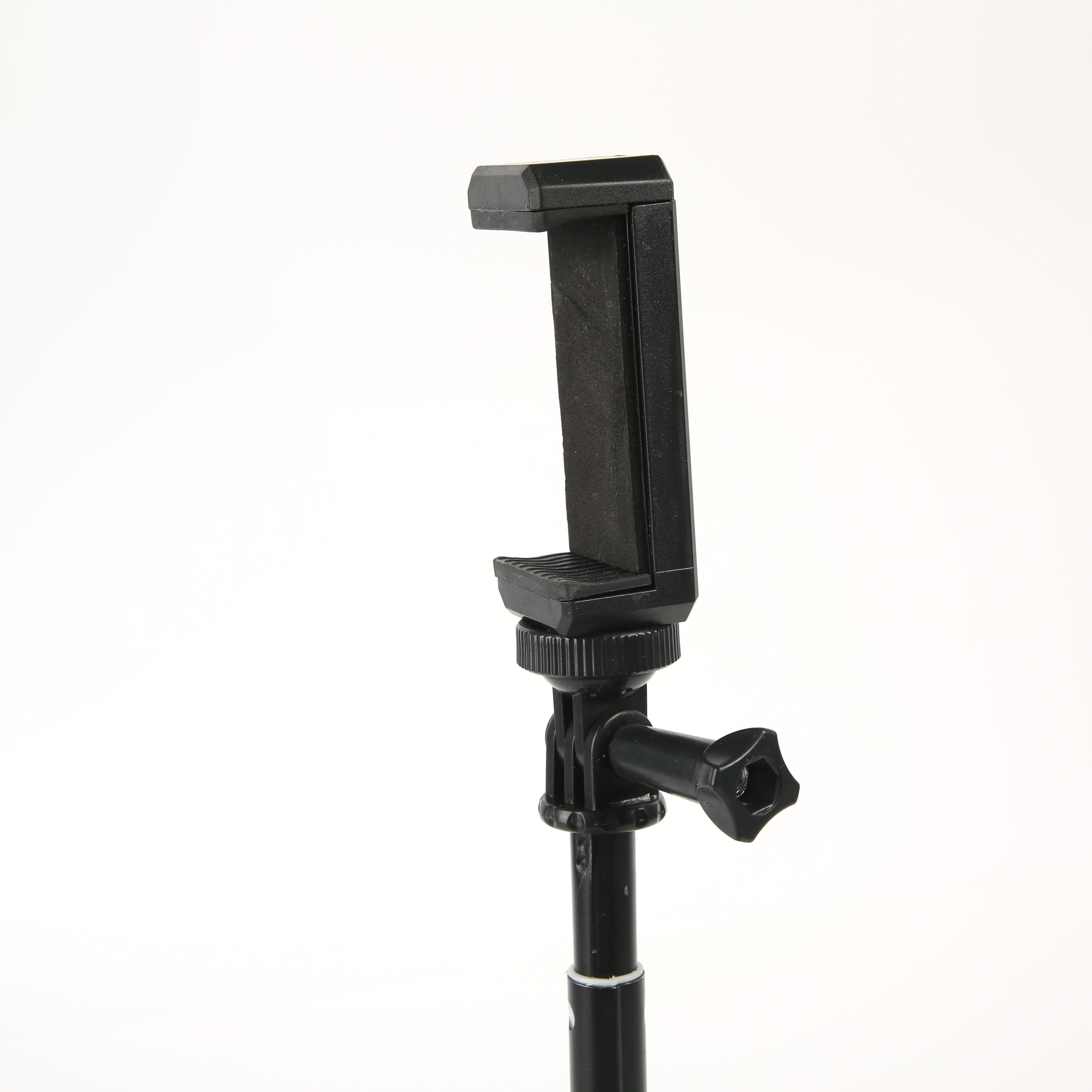 Desktop phone holder, metal rod, telescopic and rotating tablet computer, live streaming light, portable lazy person, pan-tilt, universal multi-functional stand details Picture