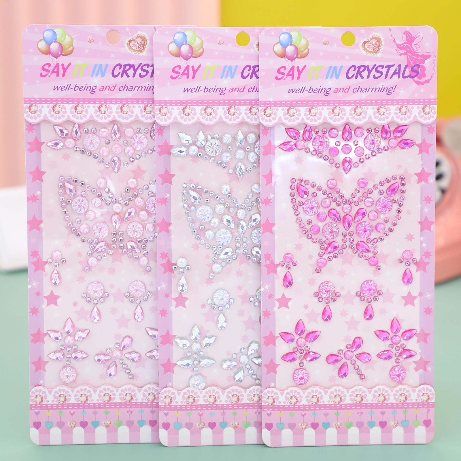 金盛贴纸办公文化GW-002钻石贴 规格：10X24CM详情图5