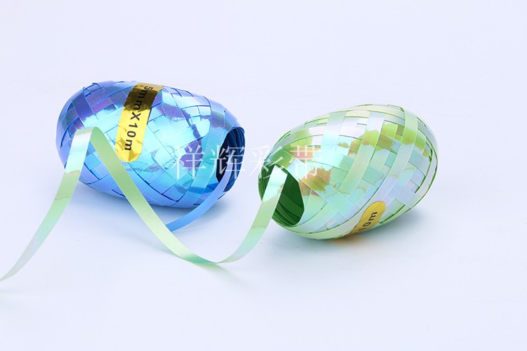 祥晖XHR 彩虹膜橄榄球彩带,10M气球绳,扎带,婚庆装饰 5MM*10M气球绳 厂家直销详情图3