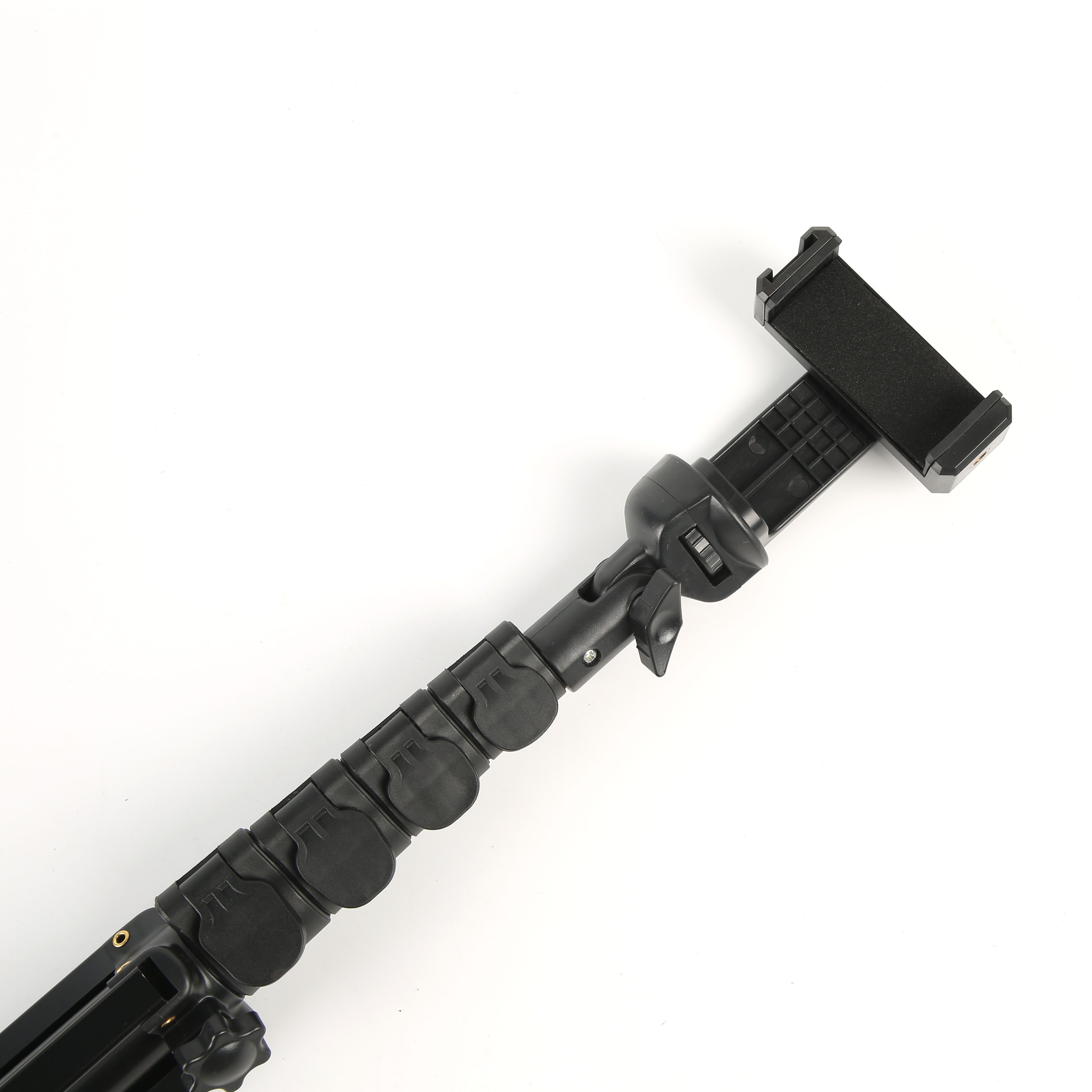 Aluminum alloy 1.5-meter selfie stick tripod, fill light, live streaming mobile phone, retractable panoramic camera stand detail image 1