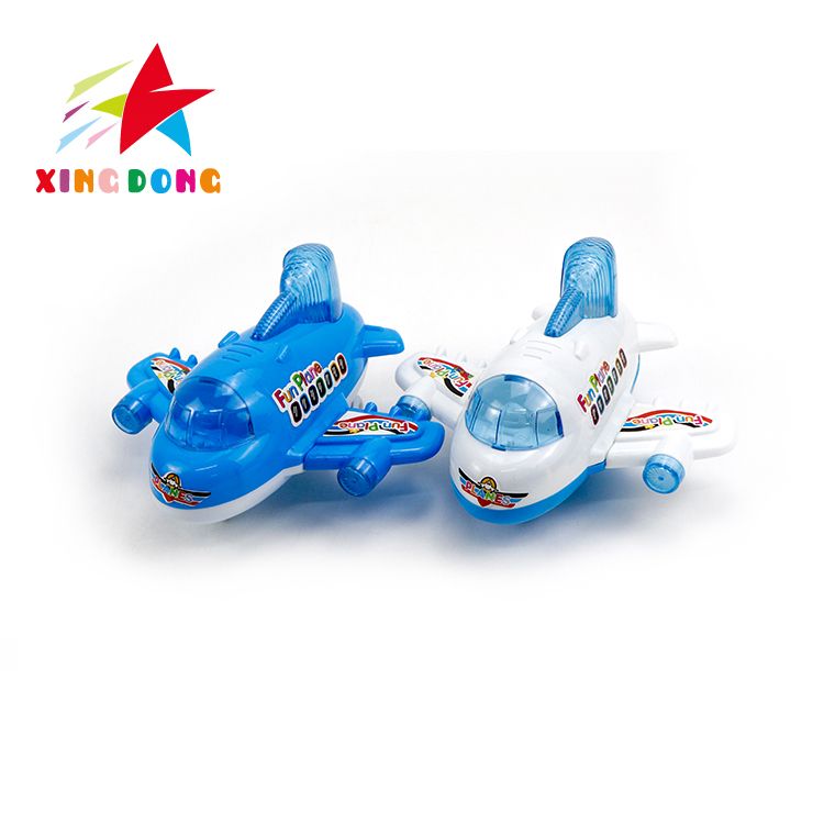 Children's toy aircraft, solid color aircraft, drawstring light aircraft toys Application Scenario