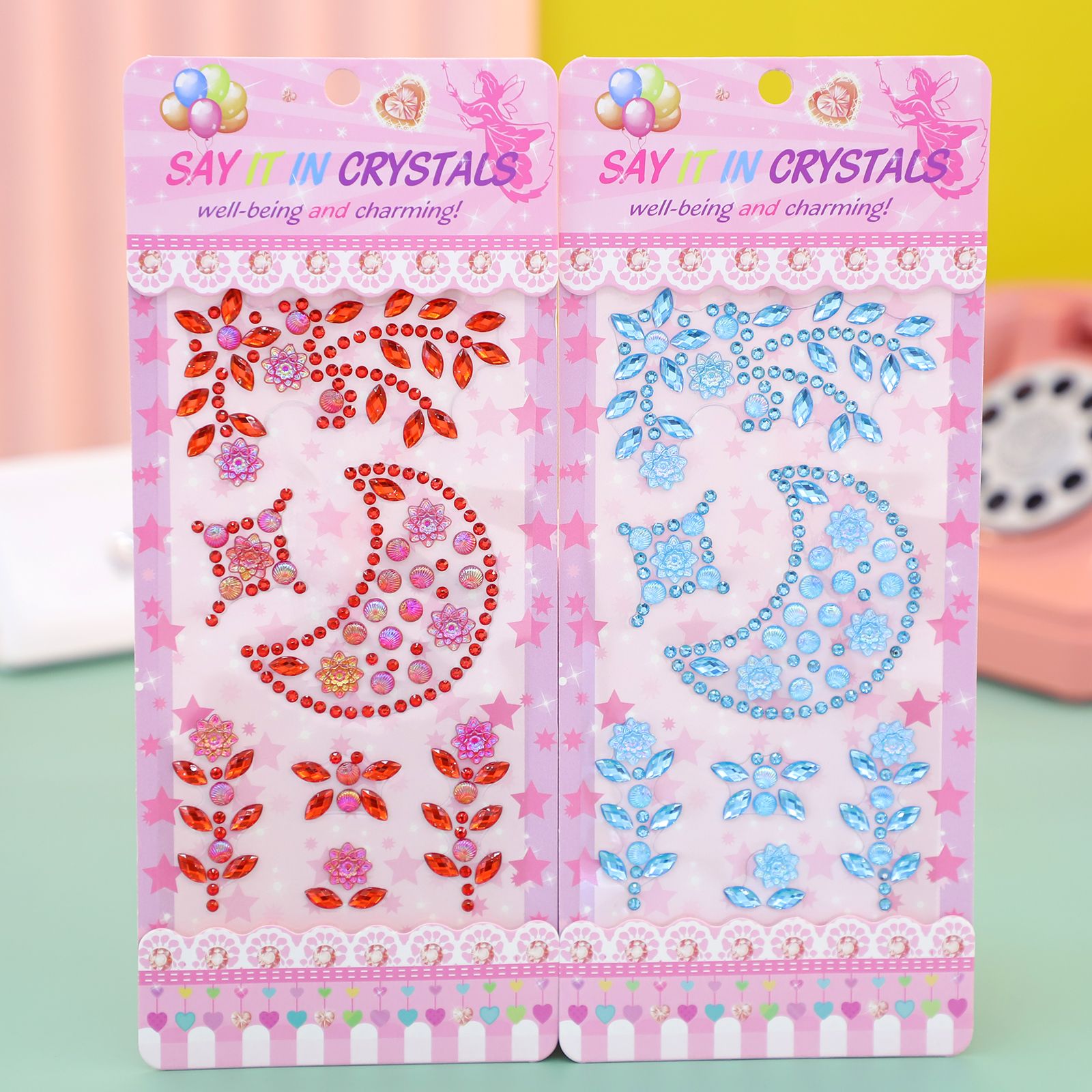 金盛贴纸办公文化GW-002钻石贴 规格：10X24CM