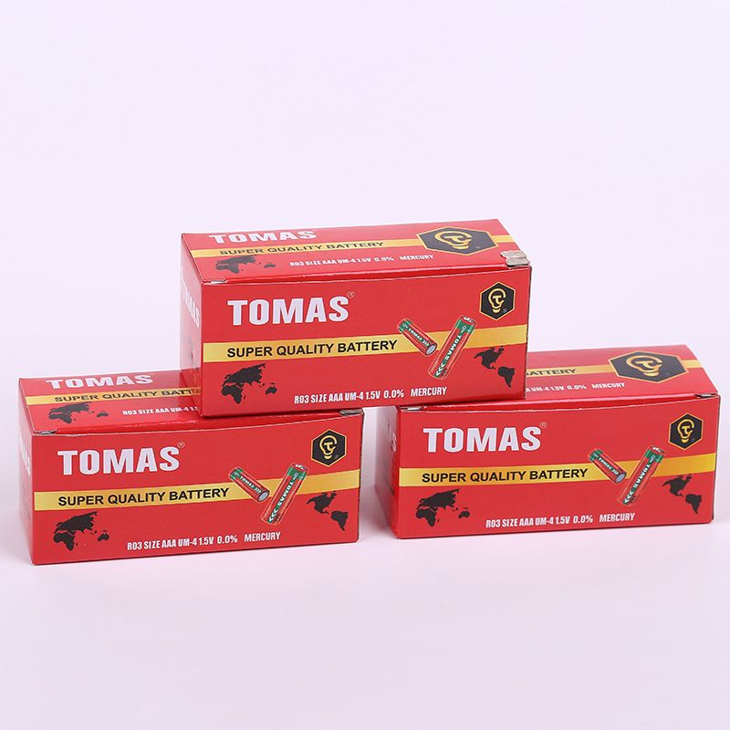 TOMAS 红色彩盒7号电池 AAA R03详情图4