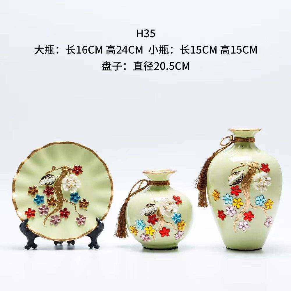 Yiwu Commodity City Ceramic Crafts Hotel Counter, Home Furnishing, Living Room, Study, Shower Cabinet, TV Cabinet, Flower Arrangements