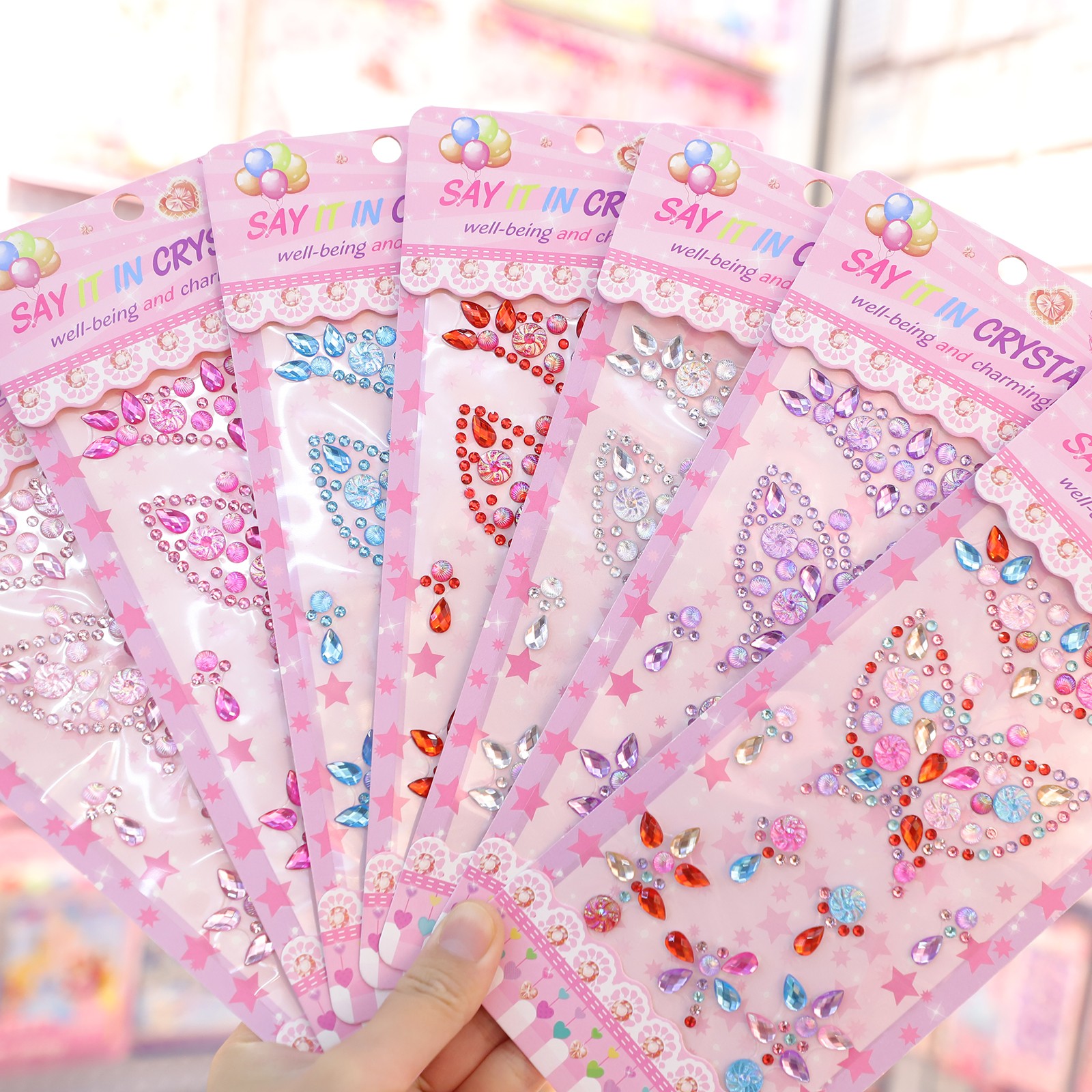 金盛贴纸办公文化GW-002钻石贴 规格：10X24CM详情图7