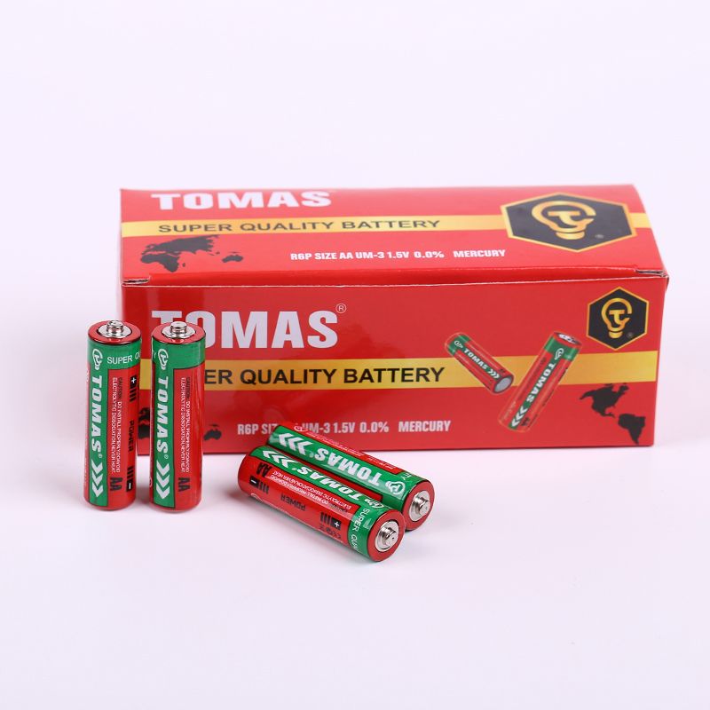 TOMAS 红色彩盒5号电池 AA R6 
