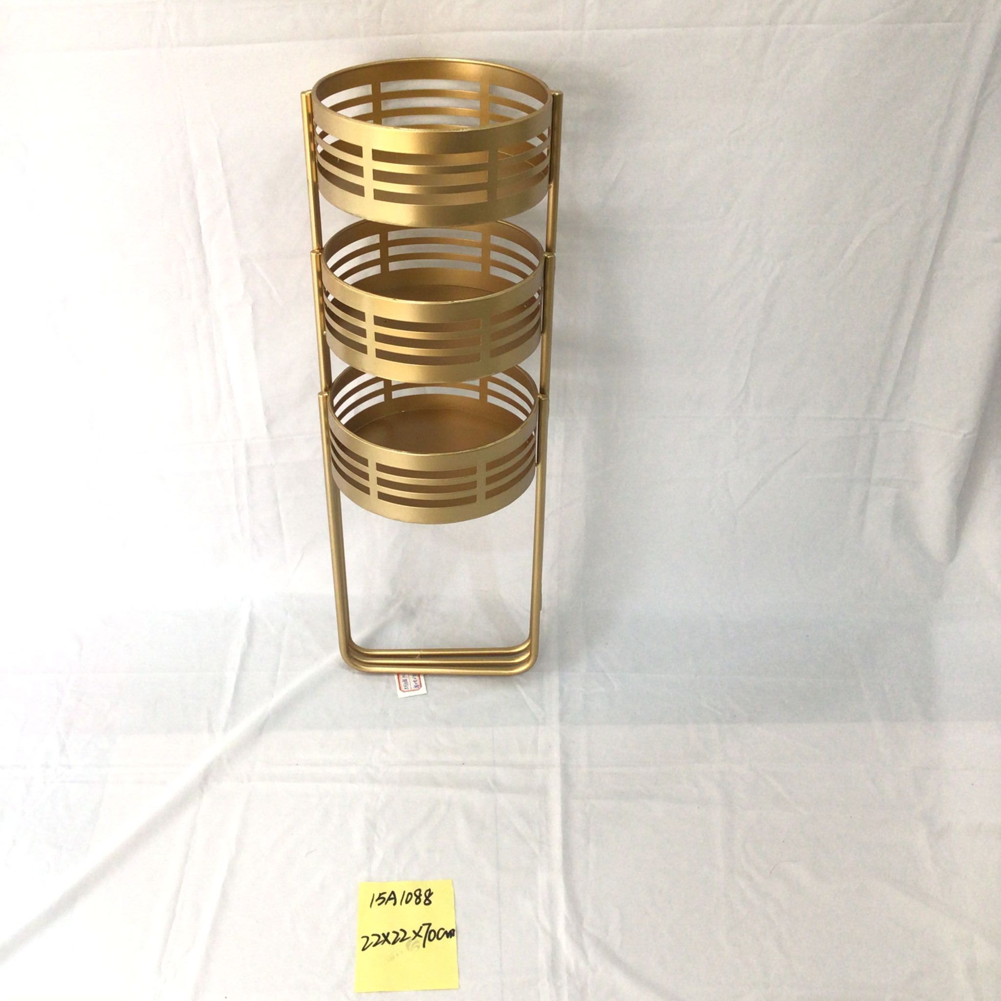 Nordic flower stand, floor-standing, simple indoor succulent plant, multi-layer folding balcony storage rack, flower pot rack Specification image