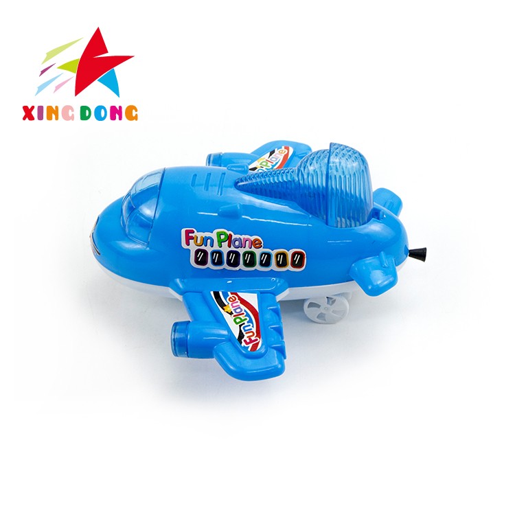 Children's toy aircraft, solid color aircraft, drawstring light aircraft toys detail image 2