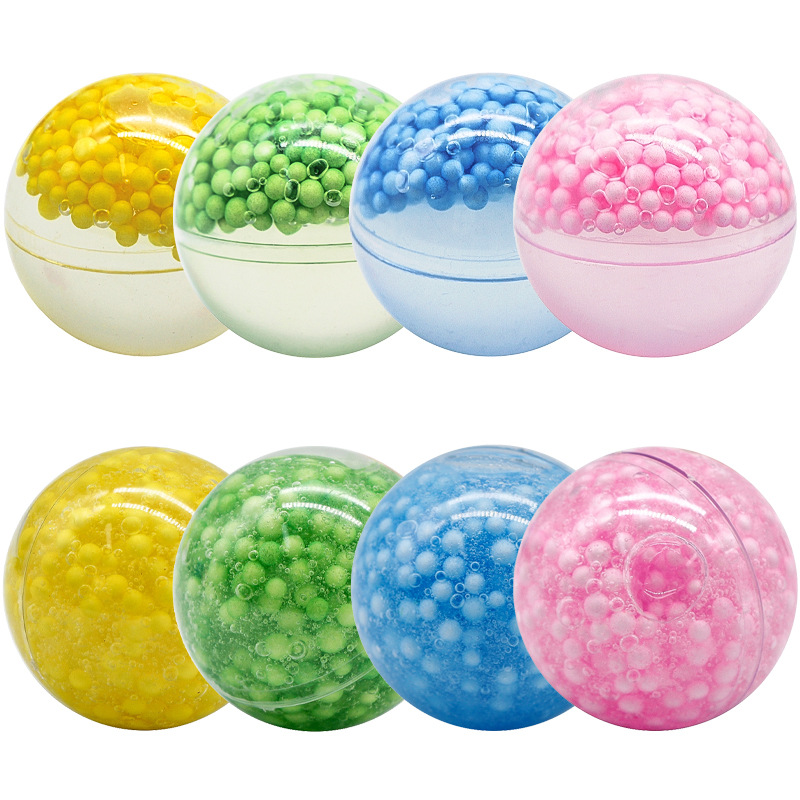 4cm ball filled with foam particles putty Slimes DIY stress relief toy
