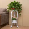 European-style flower stand, multi-layered indoor floor-standing green ivy flower stand, living room storage rack, balcony, simple household flower POTS Specification image