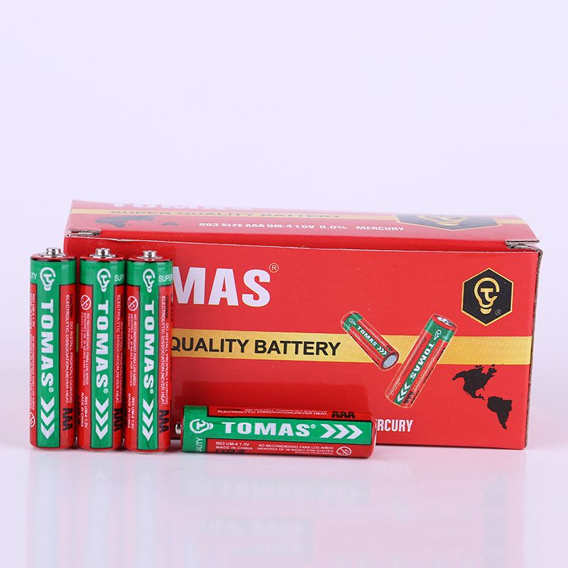 TOMAS 红色7号电池  SIZE AAA R03 1.5V