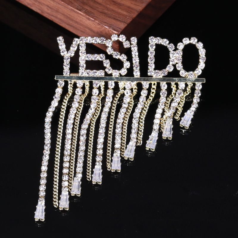 Manufacturers direct English grab chain brooch