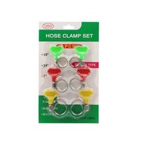 Garden tools water pipe fixed lock throat collar buckle 104