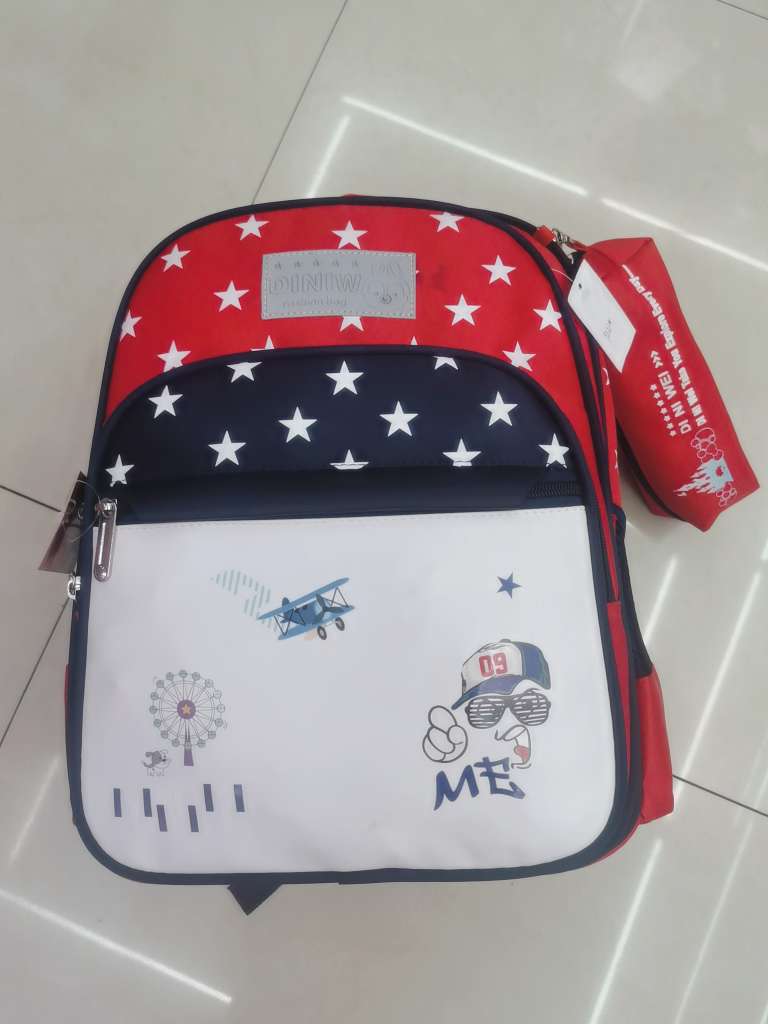 New School Bag Specification drawing