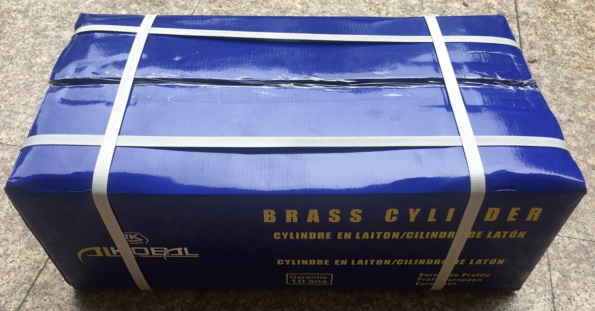 铜锁芯；70铜锁芯；双开铜锁芯；高级铜锁芯，礼品盒锁芯；AK70-5K；ALKOBAL锁芯详情图2