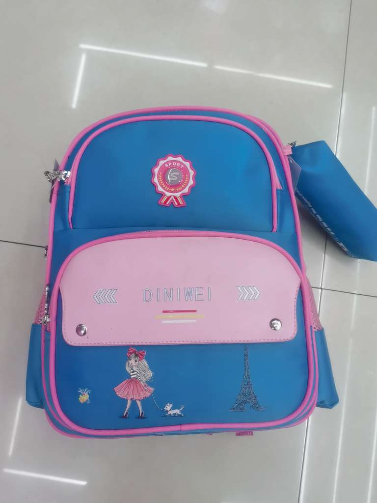 Boutique Schoolbag Specification drawing