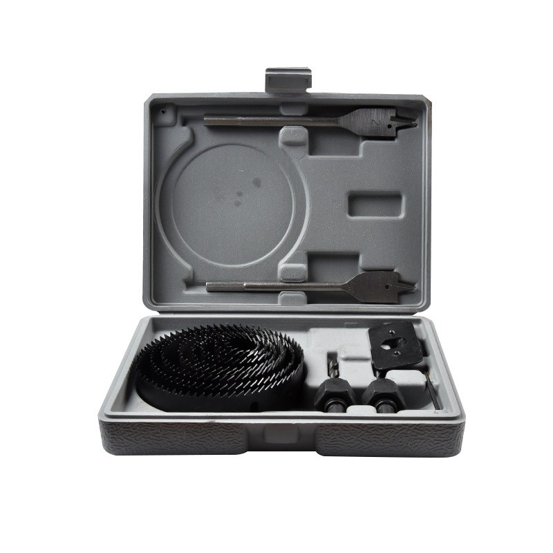 A 13-piece set of woodworking hole saw and woodworking hole opener detail image 3