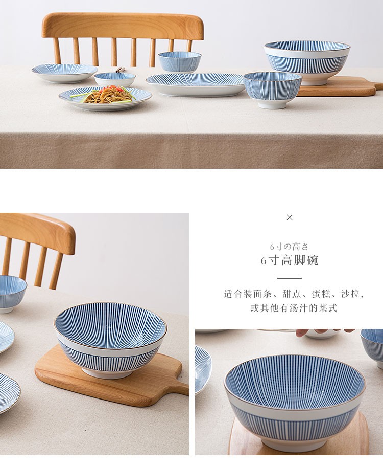 陶瓷餐具创意菜盘汤碗泡面碗家用碗碟饭碗零售01详情图2