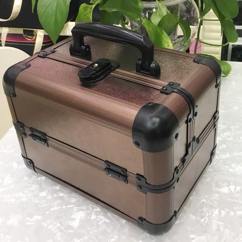 2021 cash payment aluminum alloy portable cosmetic storage jewelry box pic 11