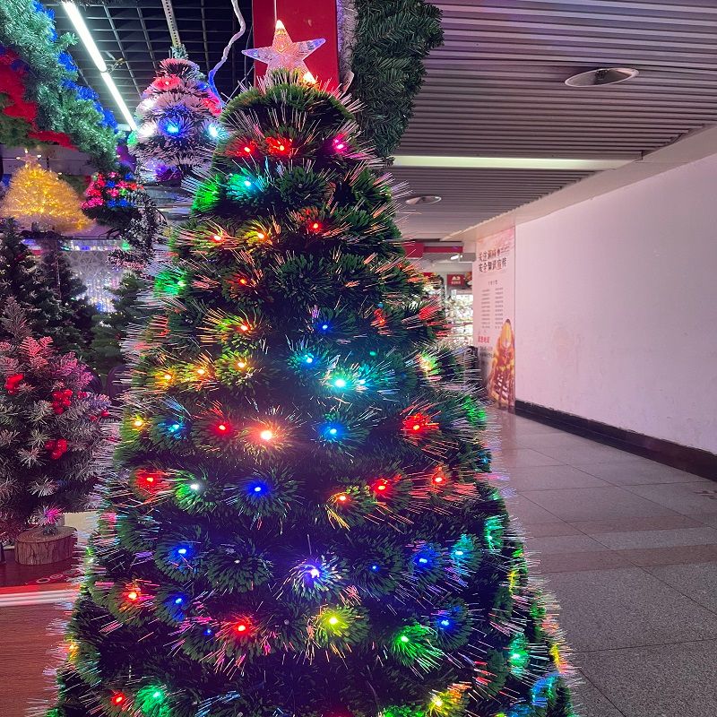 伟豪圣诞1.8m五彩色圣诞工艺树