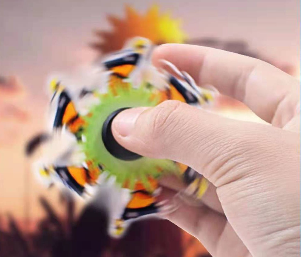 动态陀螺抖音同款会奔跑的陀螺现货鸣人佐助火影指尖陀螺手指陀螺详情图5