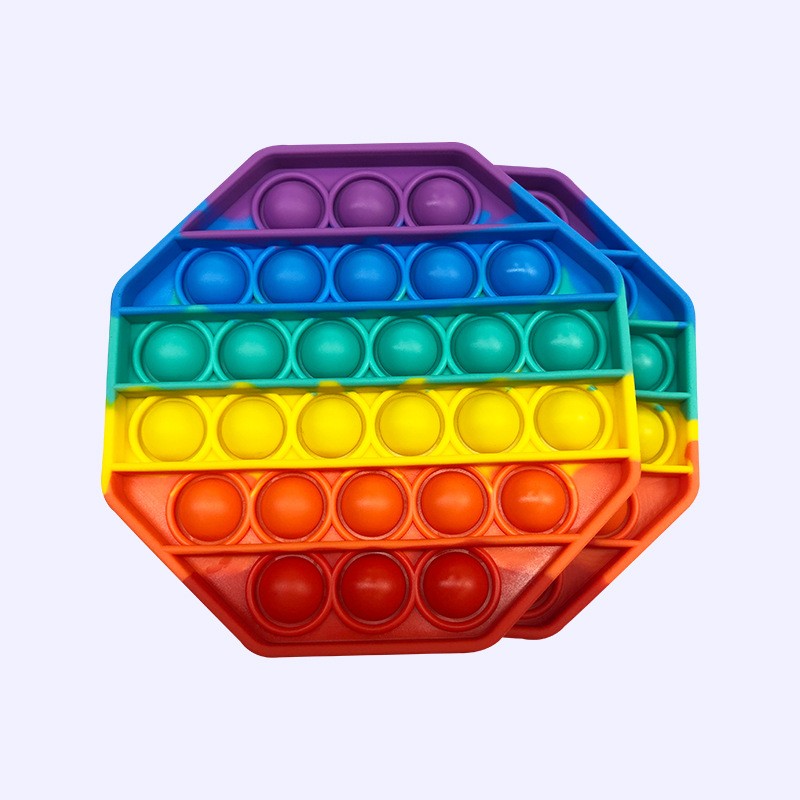 GoBang灭鼠先锋彩虹儿童心算桌面解压益智玩具push pop it fidget详情图4